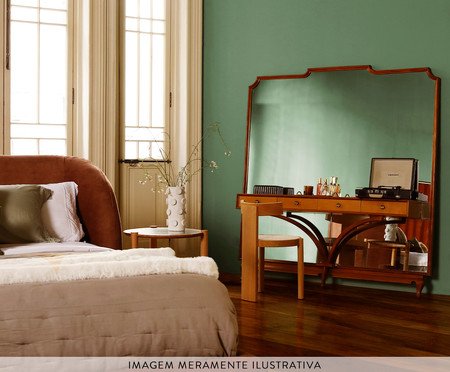 Cama Lumie Veludo Soft Tijolo | Westwing