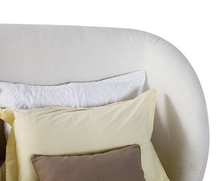 Cama Lumie Bouclé Atoalhado Branco | Westwing