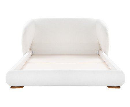 Cama Lumie Bouclé Atoalhado Branco | Westwing