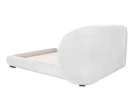 Cama Lumie Bouclé Atoalhado Branco | Westwing
