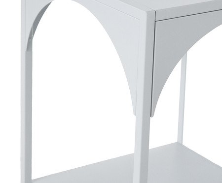 Mesa Lateral Arc Branco | Westwing