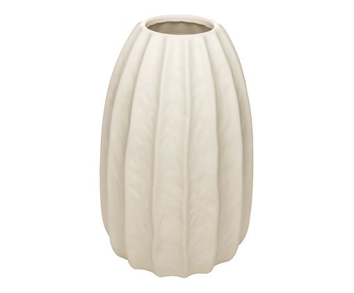 Vaso de Cerâmica Pilar Branco, white | WestwingNow