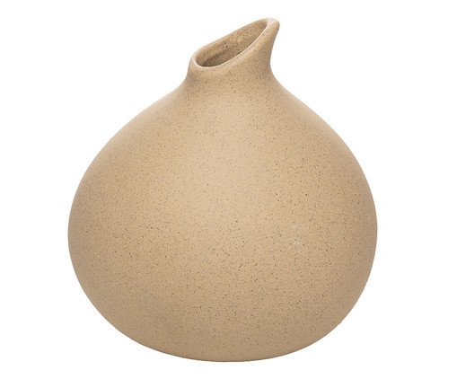 Vaso de Cerâmica Ampola Bege, beige | WestwingNow