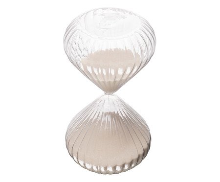 Ampulheta de Vidro Borossilicato Lines | Westwing