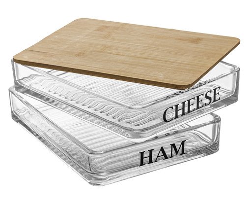 Porta-frios Bambu Basic, transparent | WestwingNow