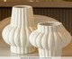 Vaso de Cerâmica Pilar Ondulado, beige | WestwingNow