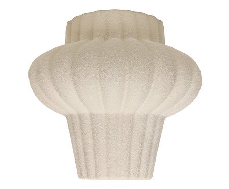 Vaso de Cerâmica Pilar Ondulado | Westwing