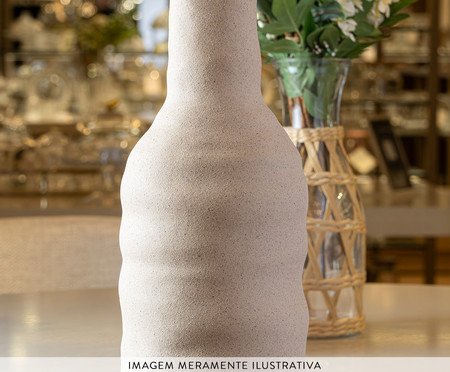 Vaso de Cerâmica Doha Bege | Westwing