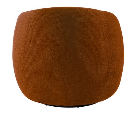 Poltrona em bouclé Moon Terracota | Westwing