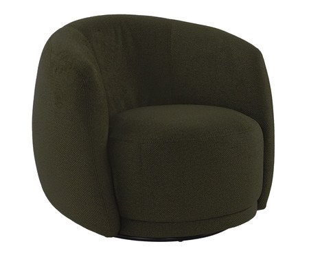 Poltrona em bouclé Moon Verde | Westwing