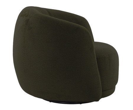 Poltrona em bouclé Moon Verde | Westwing
