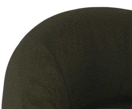 Poltrona em bouclé Moon Verde | Westwing