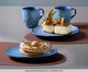 Jogo para Lanche Orgânico Breeze Azul Claro, blue | WestwingNow