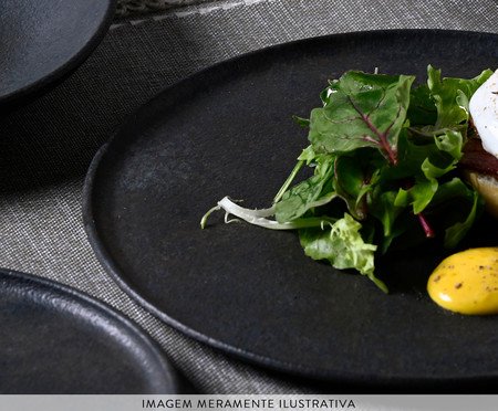 Aparelho de Jantar Basic Rust Preto Matte | Westwing