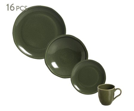 Aparelho de Jantar Daily Calm Verde Musgo | Westwing