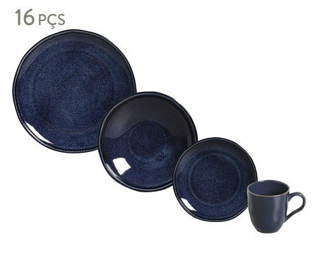 Aparelho de Jantar Daily Happy Azul Marinho | Westwing