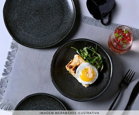 Aparelho de Jantar Daily Intense Cinza Escuro | Westwing