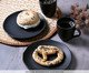 Jogo para Lanche Orgânico Matte Preto Matte, black | WestwingNow