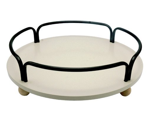 Bandeja Decorativa Lara, black | WestwingNow