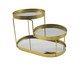 Bandeja Decorativa 3 Níveis Gold, gold | WestwingNow