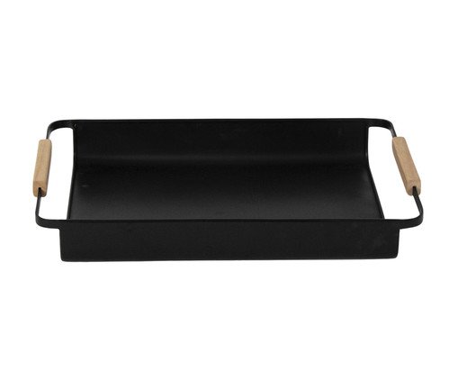 Bandeja Decorativa Ron Preta, black | WestwingNow