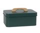 Caixa Decorativa Kris Verde Escuro, blue | WestwingNow