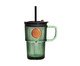 Copo com Tampa e Canudo Cold Verde - 420 ml, green | WestwingNow