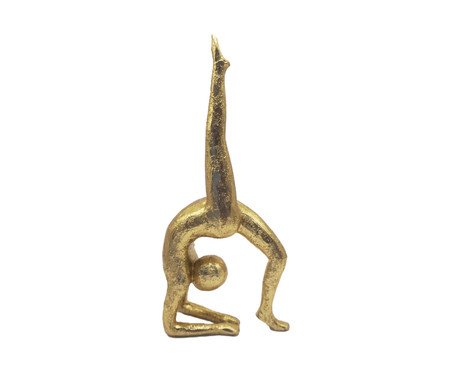 Escultura Yoga Claire Dourada | Westwing