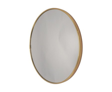 Espelho de Parede Wall Redondo Gold - 30 cm | Westwing