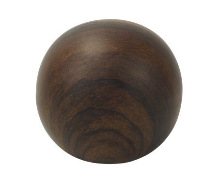 Escultura Esfera Lin Freijó - 11 cm | Westwing