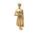 Escultura Claire Dourada I, gold | WestwingNow