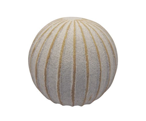 Bola Decorativa Sand Pequeno, white | WestwingNow