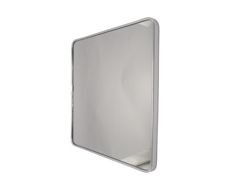 Espelho de Parede Wall Quadrado Prata - 30 cm | Westwing