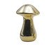 Escultura Cogumelo Fairy Gold - 13 cm, gold | WestwingNow