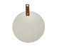 Espelho de Parade Leather Redondo, gold | WestwingNow