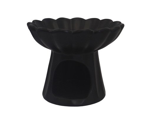 Aromatizador de Óleos Essenciais Flower Preto, black | WestwingNow