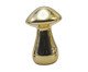 Escultura Cogumelo Fairy Gold - 11 cm, gold | WestwingNow
