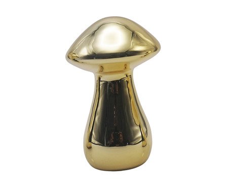 Escultura Cogumelo Fairy Gold - 11 cm | Westwing
