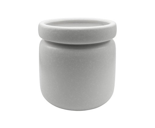 Cachepot Spots Creme Pequeno, beige | WestwingNow