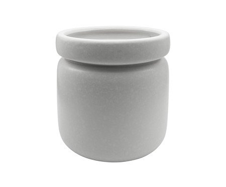 Cachepot Spots Creme Pequeno | Westwing