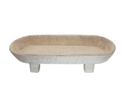 Travessa Decorativa Sand Branca, white | WestwingNow