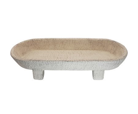Travessa Decorativa Sand Branca | Westwing