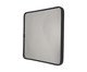 Espelho de Parede Wall Quadrado Preto - 23 cm, black | WestwingNow