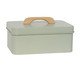Caixa Decorativa Kris Verde Claro, green | WestwingNow