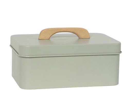 Caixa Decorativa Kris Verde Claro, green | WestwingNow