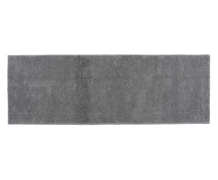 Passadeira Shaggy Smooth - Cinza | Westwing
