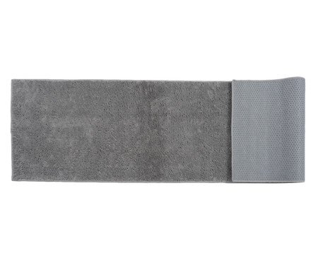 Passadeira Shaggy Smooth - Cinza | Westwing