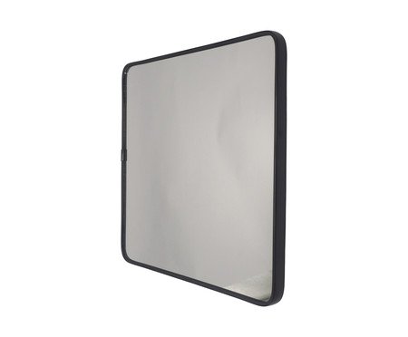 Espelho de Parede Wall Quadrado Preto - 30 cm | Westwing