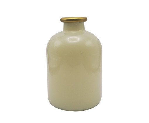Vaso London Creme e Gold - 17 cm, gold | WestwingNow