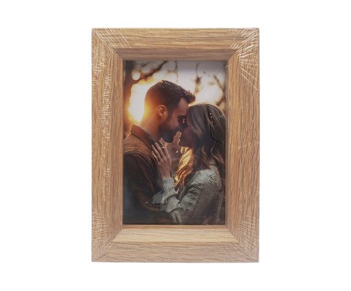 Porta-Reatrato Carvalho Natural, brown | WestwingNow